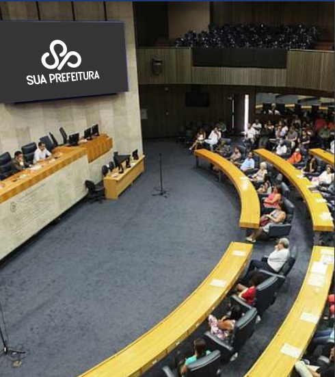 Câmara Municipal com sistema Sua Prefeitura